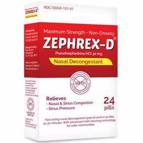 Zephrex-D là thuốc gì? Công dụng, liều dùng